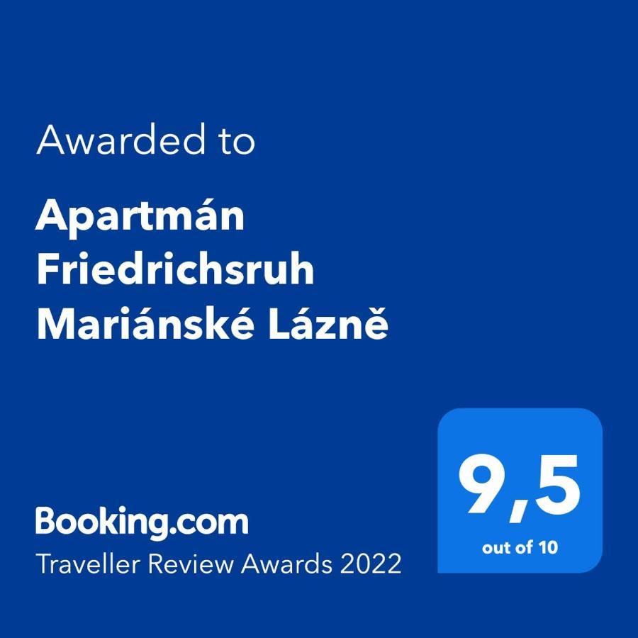 Apartman Friedrichsruh Apartment Mariánské Lázně Exterior foto